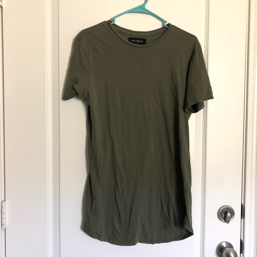 Pacsun green shirt